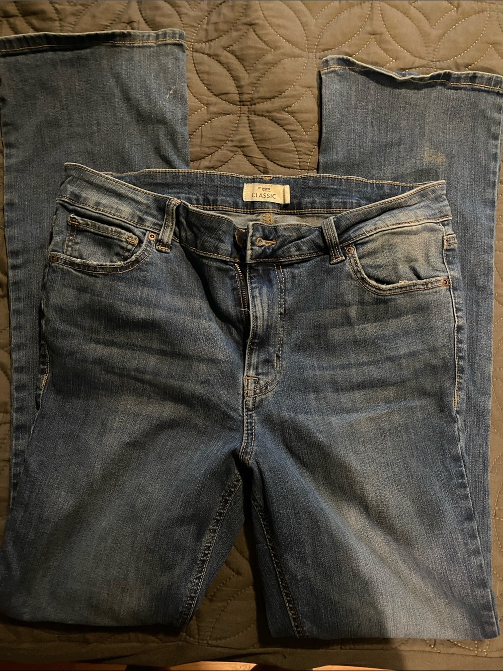 Maurices Women's Boot Cut Jeans in Medium Blue